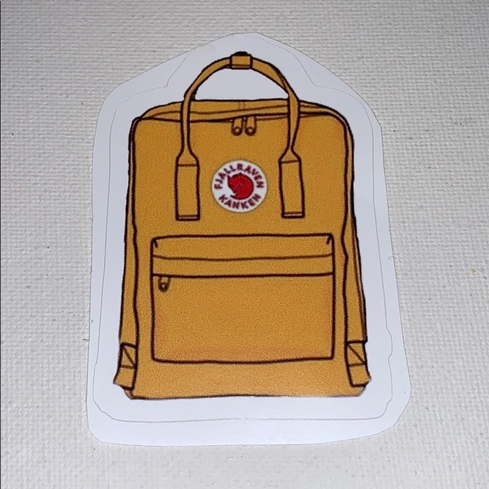 big Fjallraven Kånken Sticker